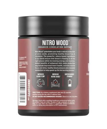 Inno Supps Nitro Wood Ã¢â¬â Enhanced Circulation Support | 30 Servings - Buy Online on GoSupps.com