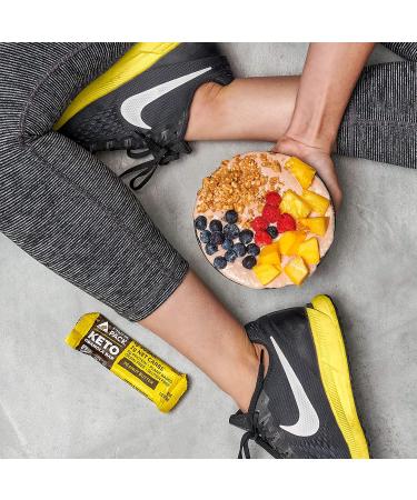 Munk Pack Keto Granola Bar - Grain Free, Vegan, 1g Sugar, Peanut Butter | Pack of 4 - Buy Online on GoSupps.com