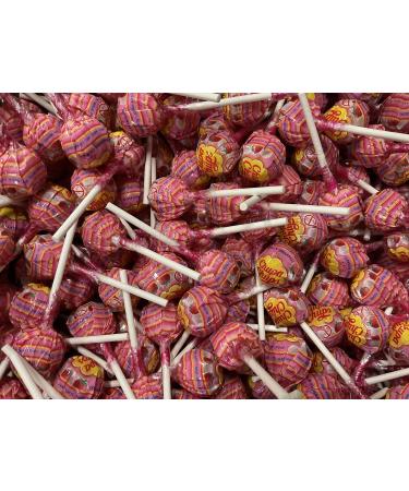 Strawberry And Cream x 10 Chupa Chups Lollypops Ideal party bag filler Pinata Prize Easter Egg Hunt Prizes.