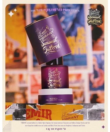 Paris Corner VIBRANT SENSUAL SAFFRON EMIR 3.4 Fl Oz Fragrance for Men Perfumes - Buy Online on GoSupps.com