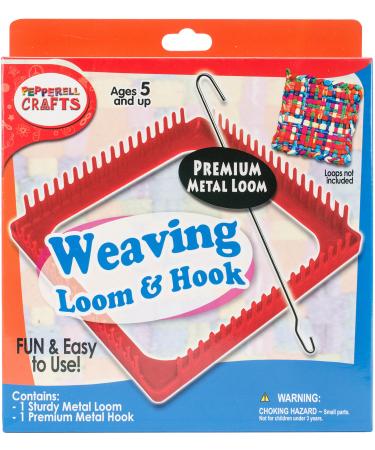 Pepperell Metal Loom & Hook Set  Azalea Pink Red - Buy Online on GoSupps.com
