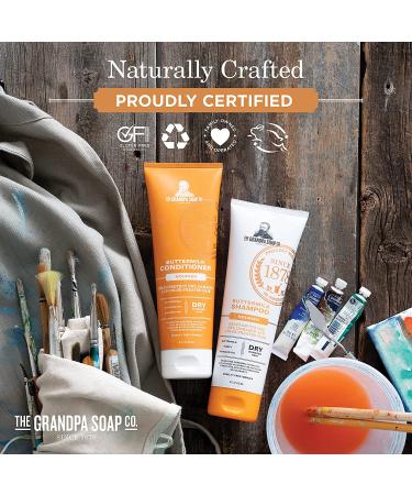 Grandpa Soap Co. Buttermilk Conditioner 8 fl oz - Nourishing Hair Care - Buy Online on GoSupps.com
