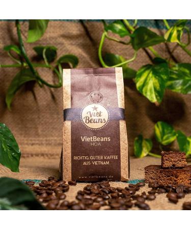  VietBeans VietBeans HOA Ground Coffee Fruity Balanced Coffee 70% Arabica / 30% Robusta - 250g - Buy Online on GoSupps.com