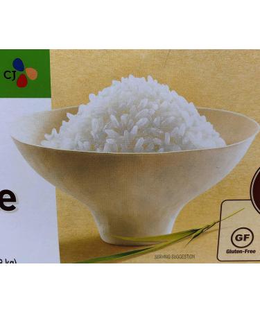 Bibigo Restaurant-Style Cooked Sticky White Rice - 2 Boxes, 16 Bowls - 7.4 oz each - Ready to Eat - Buy Online on GoSupps.com
