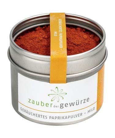 Marriage of the spices smoked paprika powder - paprika smoked smoked original Spanish Pimenton de la Vera with smoky taste for chorizo meat or potato dishes 50 g of smoked pulp powder mild