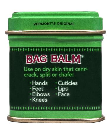Bag Balm Vermont's Original Ointment 1 oz Tin (Pack of 4) | Moisturizing Ointment for Dry Skin on Hands, Feet, Elbows, Knees | Prevents Cracking, Splitting, Chafing | 100% Natural Formula - Buy Online on GoSupps.com