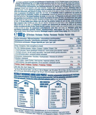Dymatize ISO 100 Cookies & Cream 900g - Premium Whey Protein Hydrolysate & Isolate Powder for Muscle Growth & Recovery - International Shipping Available - Buy Online on GoSupps.com