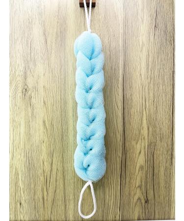 Stretch Back Sponge with Rope Handles Exfoliating Body Scrubber - 2-Pack Green - Buy Online on GoSupps.com