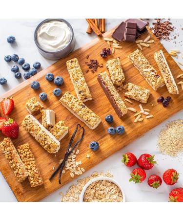 Chewy Granola Bars - Strawberry Fruit Crumble Multi-Pack 5 Bars 120 g (Pack of 12) Strawberry Pack of 12 - Buy Online on GoSupps.com