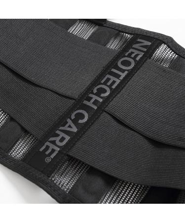 NEOtech Care Back Support with Straps - Lightweight Breathable Black L | International Shipping Available - Buy Online on GoSupps.com