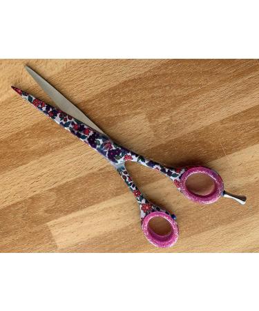 Professional Hair Cutting Scissors Shears Barber Salon Hairdressing Scissor (6.5" Super Cut Blue Pink) - Buy Online on GoSupps.com