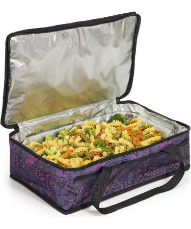 VP Home Insulated Casserole Carrier Travel Bag - Henna Tattoo Design - Buy Online on GoSupps.com