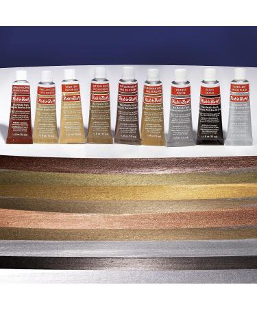 AMACO Rub n Buff 9 Color Kit - Metallic Gilding Wax 15ml Tubes - Buy Online on GoSupps.com