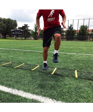 Kbands Leg Resistance Bands with Speed & Agility Training Programs - Youth to Advanced Athletes (Blue/Green/Red/Orange) - Buy Online on GoSupps.com