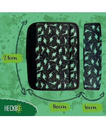 HECKBO Kids Car Seat Belt Pads - Dinosaur Design | Seat Belt Protectors for Kids and Babies | Ideal for Car Booster Seats and Bicycles | 1 Piece - Buy Online on GoSupps.com