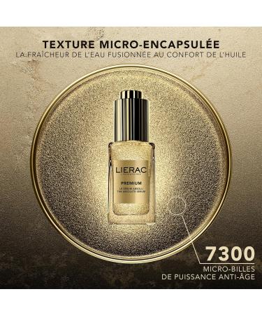 Lierac Premium - Le S rum Absolu Anti- ge Global 30 ml - Corrige 9 Signes de l ge : Rides Taches Perte de Fermet - S rum Visage clat Hydratation et Uniformit - Toutes Peaux - Buy Online on GoSupps.com