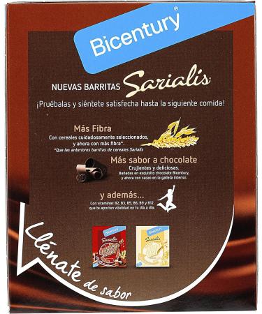  Bicentury BICENTURY Pack of 6 dark chocolate and cereal bars - Buy Online on GoSupps.com