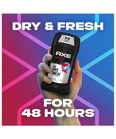 AXE Antiperspirant Deodorant for Men - 48H Sweat & Odor Protection Black Pepper & Cedarwood 2.7oz (Pack of 2) - Long Lasting Freshness - Buy Online on GoSupps.com