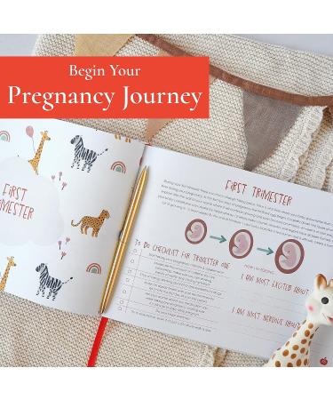 Pregnancy Journal and Memory Book: Expecting New Mums Diary - Calendar, Scrapbook, Checklist & Organizer (Adventure) - Buy Online on GoSupps.com