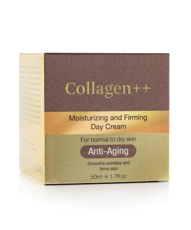 Hydrating Collagen Day Cream | Anti-Aging & Firming | With Collagen Peptide - Buy Online on GoSupps.com