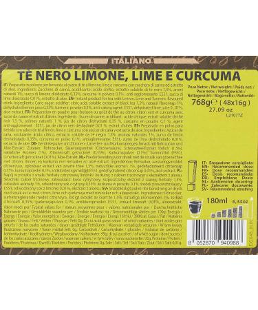Espresso Note - Lemon Tea and Turmeric - Capsules Exclusively Compatible with NESCAFE* DOLCE GUSTO* Machines - 48 caps - Buy Online on GoSupps.com