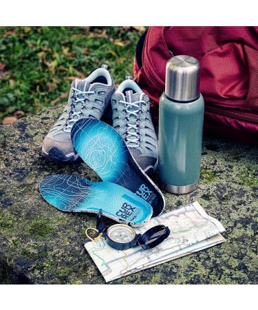 Currex HikePro Insole - Dynamic Performance for Hiking & Walking | Low Profile Red | EU 34.5-36.5 - Buy Online on GoSupps.com