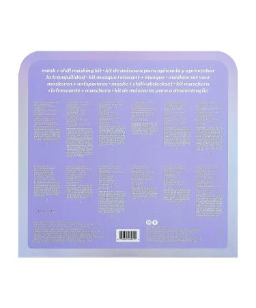 FREEMAN Limited Edition Mask & Chill Holiday Kit - 12-Piece Set for Exfoliating, Hydrating, Relieving Stress, and Refining Pores - Facial Mask Variety for Self-Care Skincare - Buy Online on GoSupps.com