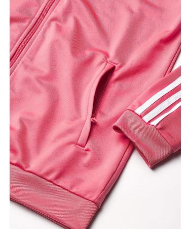 adidas Originals Kids' SST Track Top - Hazy Rose/White - Small - Buy Online on GoSupps.com