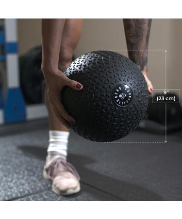 Nordic Lifting Heavy Slamball - 8.0 lbs Grippy Fitness Weights Ball for Core Training | International Shipping Available - Buy Online on GoSupps.com