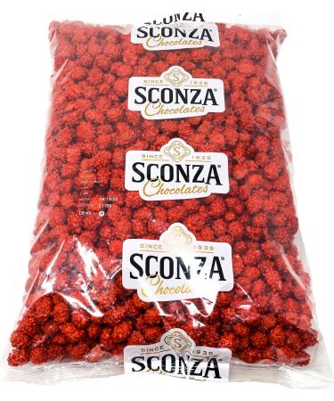French Burnt Peanuts | 5LB Bag |- By Sconza Chocolates - Sweet and Crunchy Roasted Peanuts Covered in Hard Candy Shell - Old Fashioned | Old School Candy - Bulk