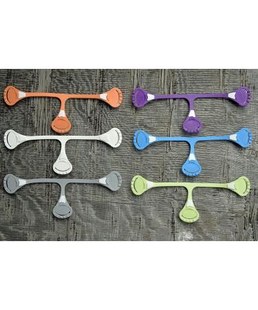 5 Pack Neutral Snappi Cloth Diaper Clips - Replaces Pins for Prefolds and Flatfolds - Buy Online on GoSupps.com
