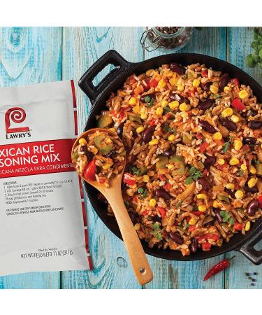 Lawry's Mexican Rice Seasoning Mix 11 oz - Authentic Blend for Flavorful Rice Dishes - Buy Online on GoSupps.com