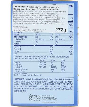 Swiss Miss Marshmallow Lovers Hot Cocoa Mix (8x26g) - Buy Online on GoSupps.com