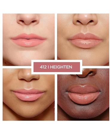 L'Or al Paris Glossy Lip Gloss - Volume & Nourishing Effect with Hyaluronic Acid & Collagen - Glow Paradise Plump-in-Gloss No. 412 - 6.40 ml (1 Pack) - Shop Internationally! - Buy Online on GoSupps.com