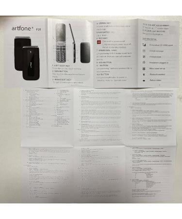 Artfone F20 Big Button Mobile Phone for Elderly - Sim Free, Easy to Use, SOS Button, Torch, FM Radio - 2.4 LCD Display - Blue - Buy Online on GoSupps.com