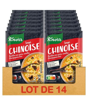 Knorr Chinese Dehydrated Soup 45g - Pack of 14