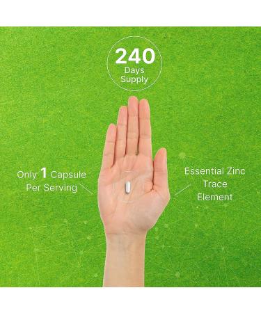 Zinc 50mg + Selenium 200mcg + Copper 240 Capsules | 8 Month Supply | Mineral Formula for Immune Support | Zinc Picolinate Complex Supplement - Buy Online on GoSupps.com