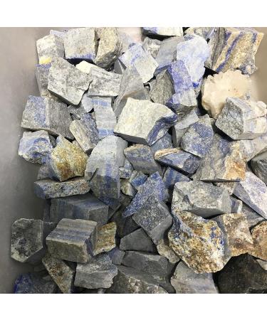 JEWIZJST 100g Natural Rough Lapis Lazuli Crystal Gemstone StoneStone Hot NaturalReiki Decoration Crystal Specimen - Buy Online on GoSupps.com