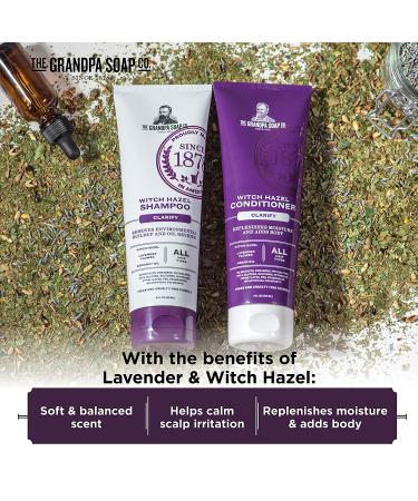 Shop The Grandpa Soap Co. Witch Hazel Conditioner 8 fl oz | Clarify & Refresh Hair - Buy Online on GoSupps.com