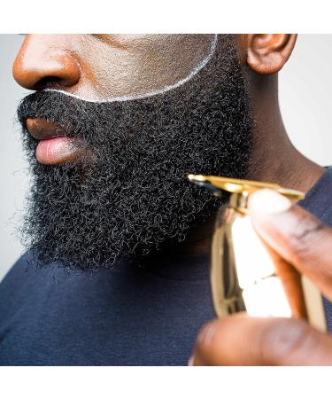 Brink Clean Edge Gen 2 Beard Shaping Tool with Beard Shaper, Guide, Stencil & Barber Pencil (90mm) - Premium Beard Grooming Tool - Buy Online on GoSupps.com