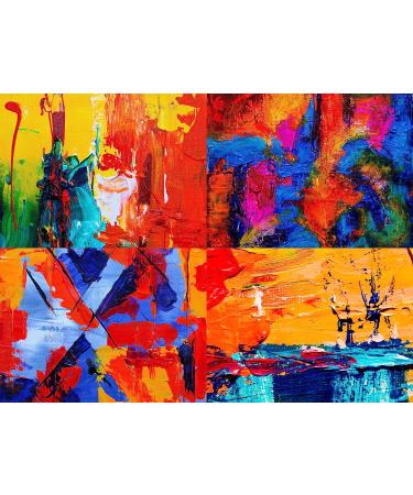 5PCS Stainless Steel Painting Knives Set for Oil, Acrylic Canvas Mixing - Buy Online on GoSupps.com