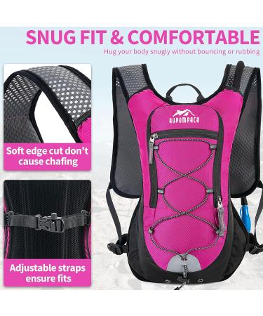 RUPUMPACK Small Hydration Vest Backpack with 2L Water Bladder - Lightweight Hydro Pack for Running, Cycling, Hiking - Kids Men Women - Buy Online on GoSupps.com