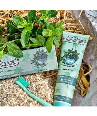  Dr. Bauer's Dr. Bauer's Fruits of Love Koala Kiss Toothpaste 90 ml - Buy Online on GoSupps.com