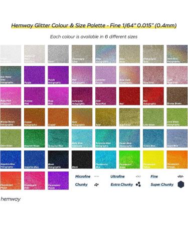 Hemway Bronze Brown Holographic Ultra Sparkle Glitter - 10g Sample for Arts, Crafts, Nails, Cosmetics & Resin - Buy Online on GoSupps.com