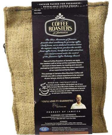 Blue Mountain Coffee 100% Jamaica Roasted Whole Beans - Buy Online on GoSupps.com