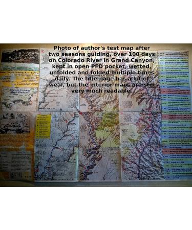 dnally Grand Canyon Colorado River Rafting Pocket Topo Guides & Maps (12x18 Tear-Resistant/Waterproof) - Buy Online on GoSupps.com