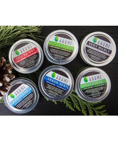 Aromi Solid Cologne | Woodsy Men's Fragrance White Pepper Musk and Cedar Scent Vegan Cruelty-free Travel Gift Day Night Concentrated (Urban Gent) - Buy Online on GoSupps.com