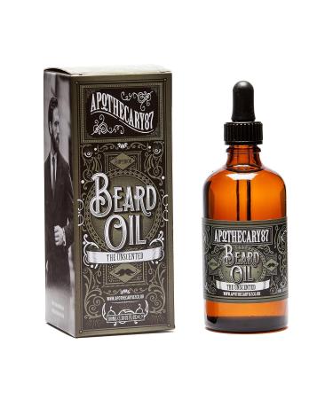 Apothecary 87 Unscented Beard Oil 100ml | Extra Large | Best International Shipping - Buy Online on GoSupps.com