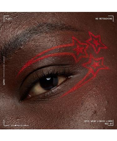 NYX Epic Wear Liquid Liner - Red Matte | Long-Lasting Waterproof Eyeliner - Buy Online on GoSupps.com