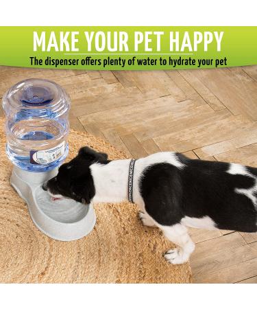 Zone Tech Self-Dispensing Pet Waterer - Premium Quality Durable Self-Dispensing Gravity 3.7 Liters Pet Waterer - Buy Online on GoSupps.com